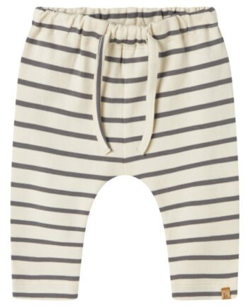 Lil Atelier Limia Loose Pants Turtledove Poppy Seed 56 Cm