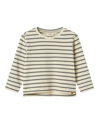 Lil Atelier Limia Loose Top Turtledove Poppy Sead 92 Cm