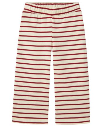 Lil Atelier Limia Wide Pants Turtledove Red Dahlia 92 Cm