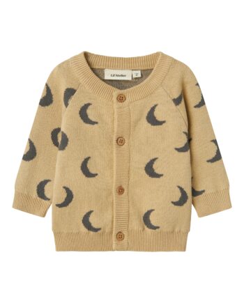 Lil Atelier Lulio Knit Cardigan Mojave Desert 56 Cm