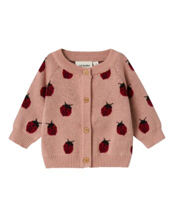 Lil Atelier Lulio Knit Cardigan Noos Misty Rose 56 Cm