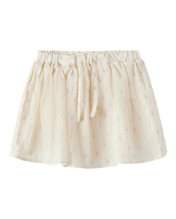 Lil Atelier Noanna Skirt Turtledove Flowers 92 Cm