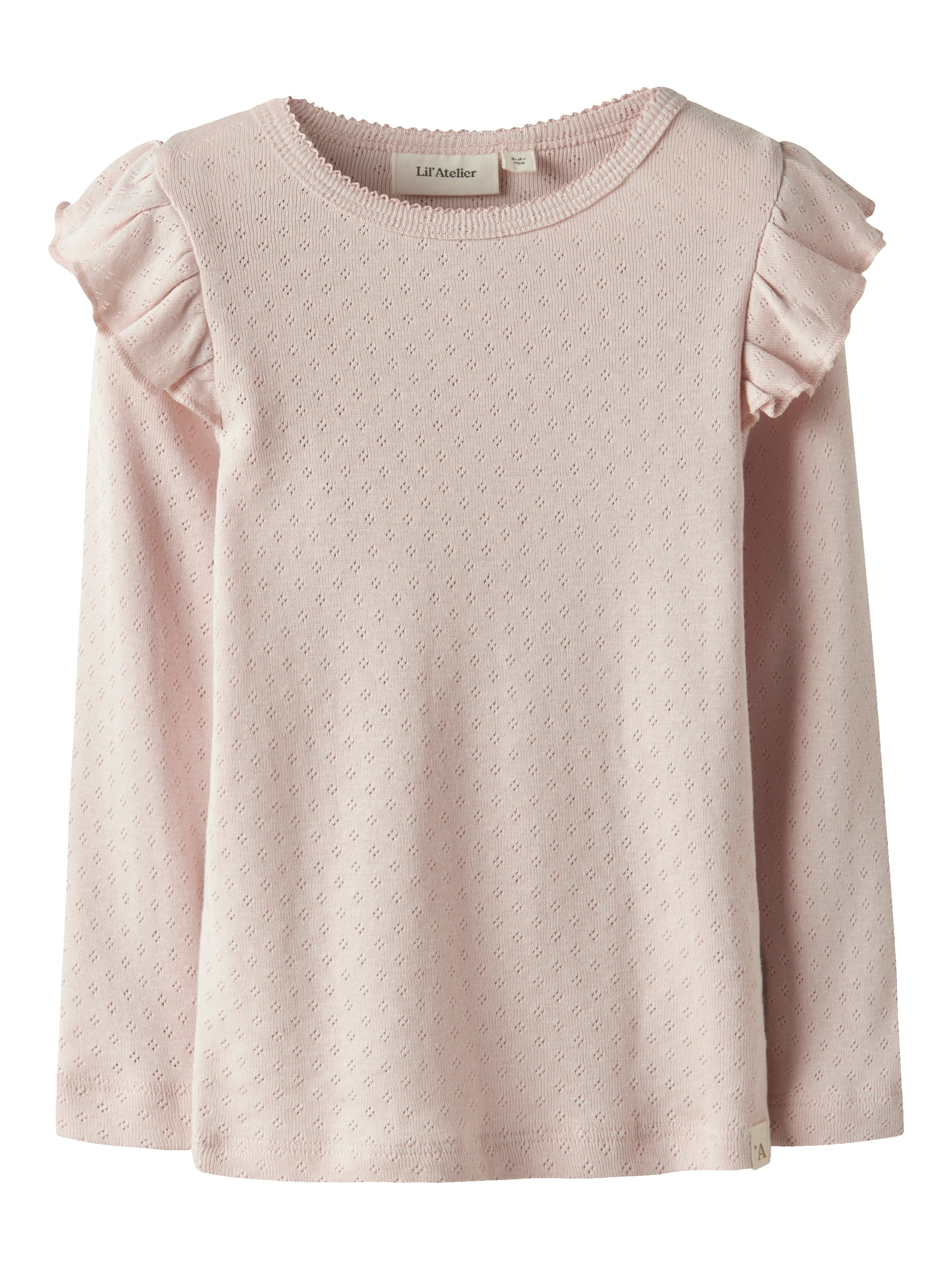 Lil Atelier Rachel Nan Slim Top Peach Whip 92 Cm