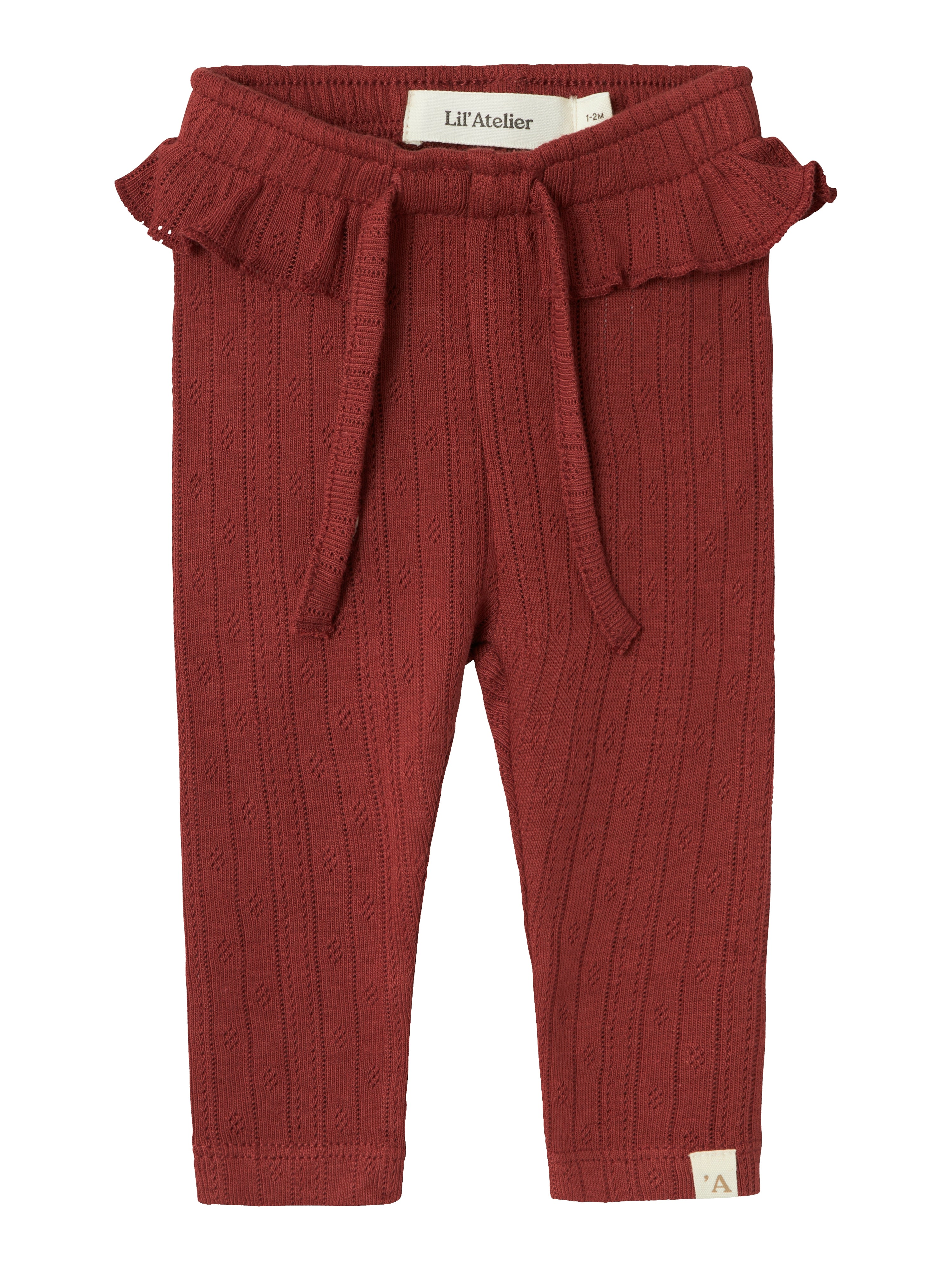 Lil Atelier Rachel Nin Slim Leggings Spiced Apple 56 Cm