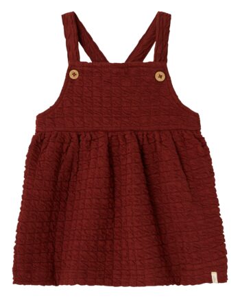 Lil Atelier Reba Loose Dress Spiced Apple 56 Cm