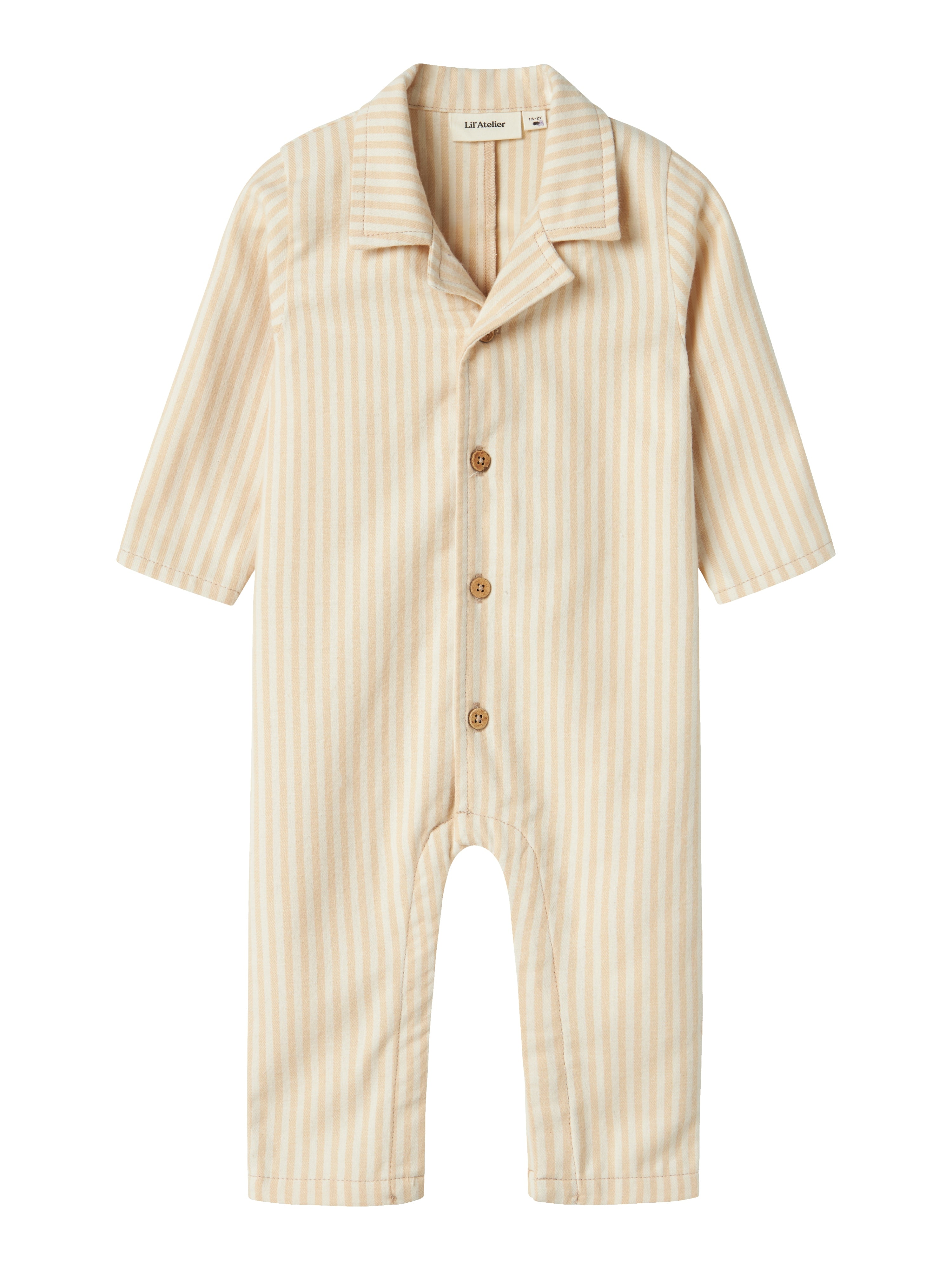 Lil Atelier Sage Loose Nightsuit Turtledove 56 Cm