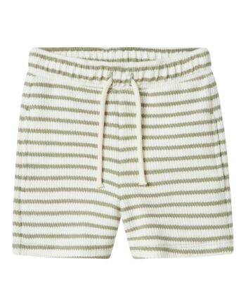 Lil Atelier Tadeo Loose Shorts Seagrass 92 Cm