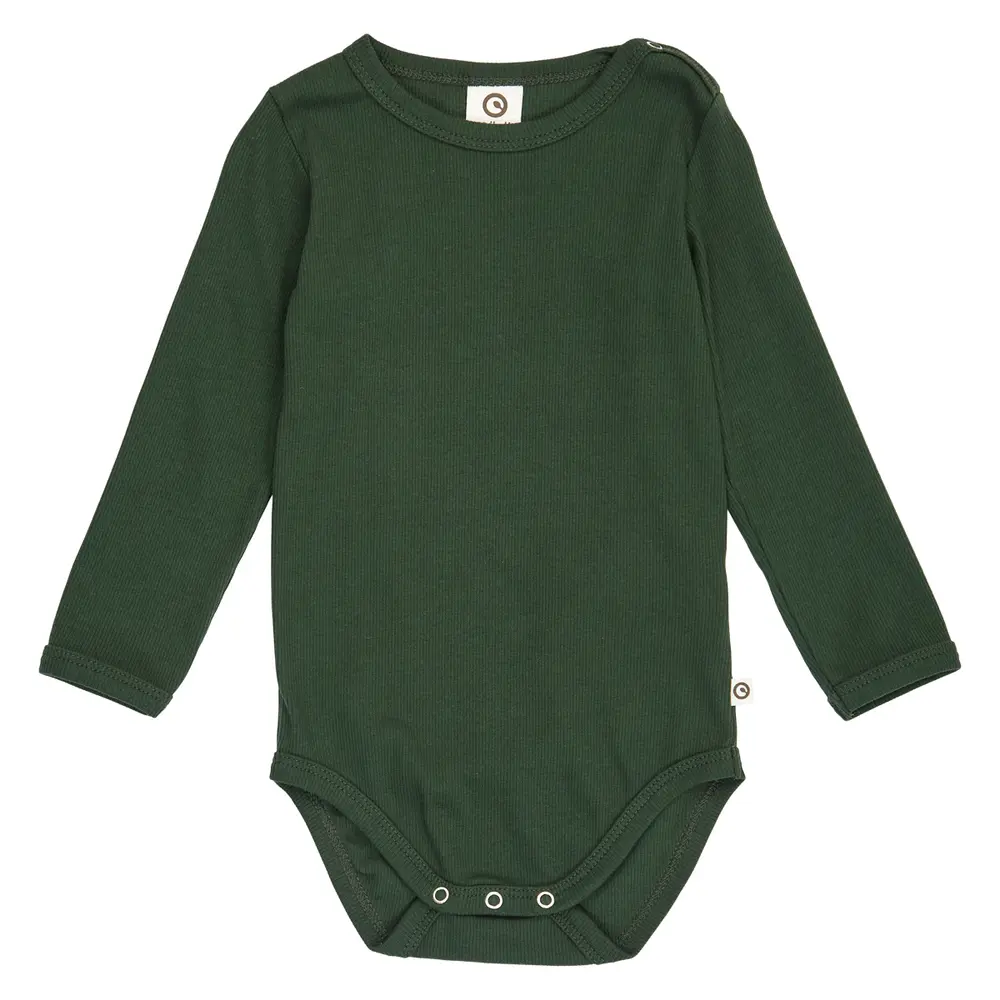 Müsli Cozy Me Rib Body Forest Green 92