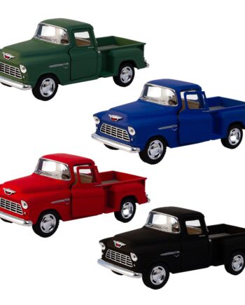 Magni Chevy Stepside Pick-up Med Pullback Grøn