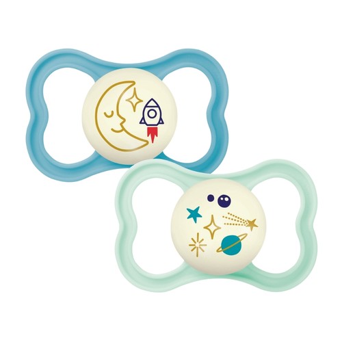 Mam Air Night  -pack  Str      -16 Mdr  Symmetrisk Silikone
