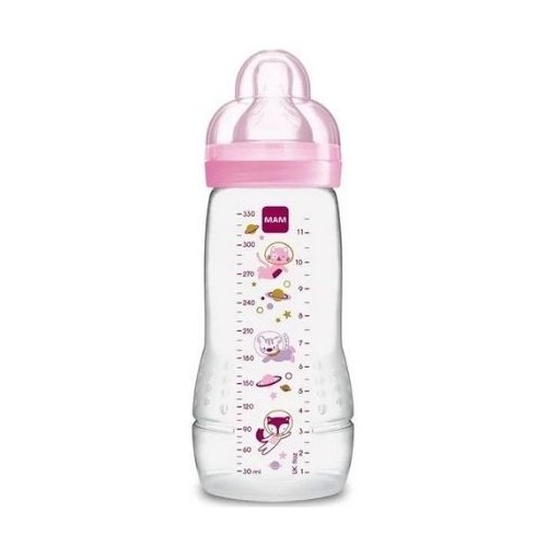 Mam  Easy Active Baby Bottle  330 Ml  Pink