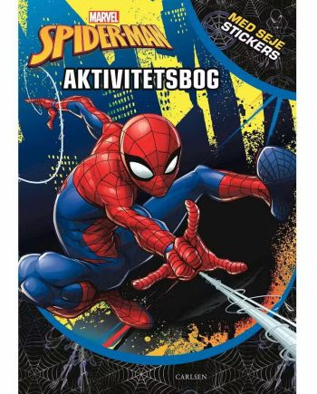 Marvel Spiderman Aktivitetsbog Med Stickers