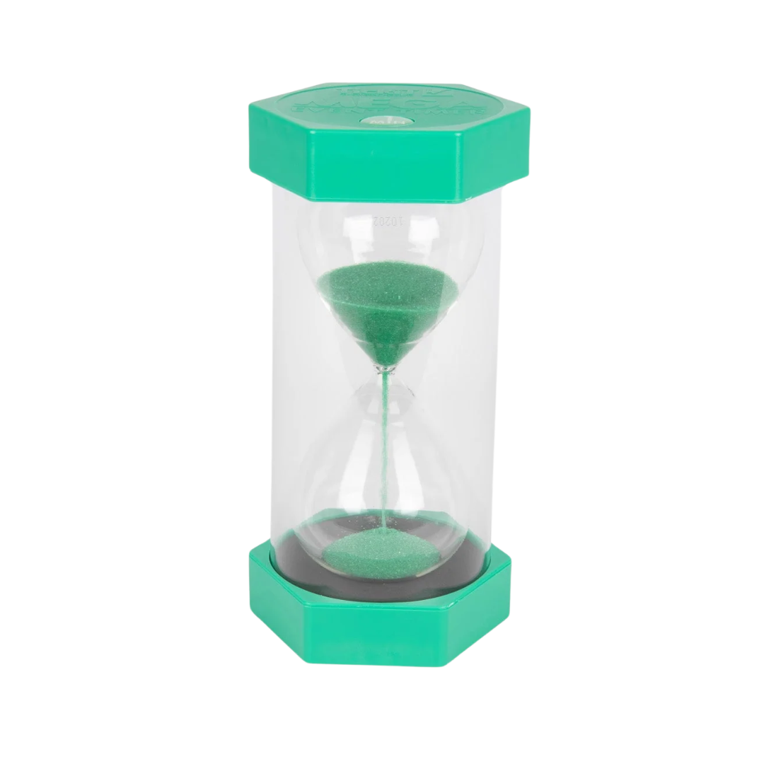 Mega Timeglas 30 Cm Tickit   Min Grøn