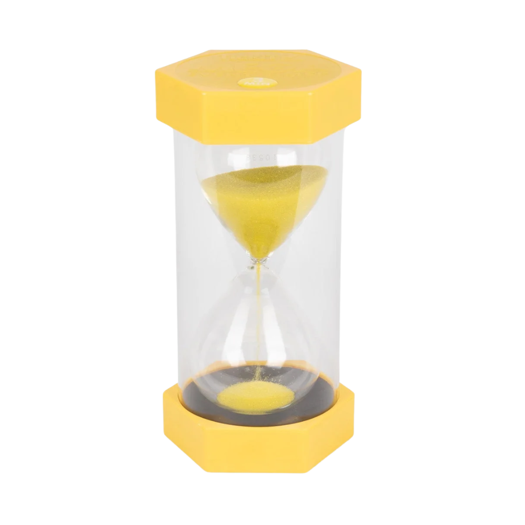 Mega Timeglas 30 Cm Tickit   Min Gul