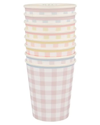 Meri Meri Papkrus Gingham   Pak