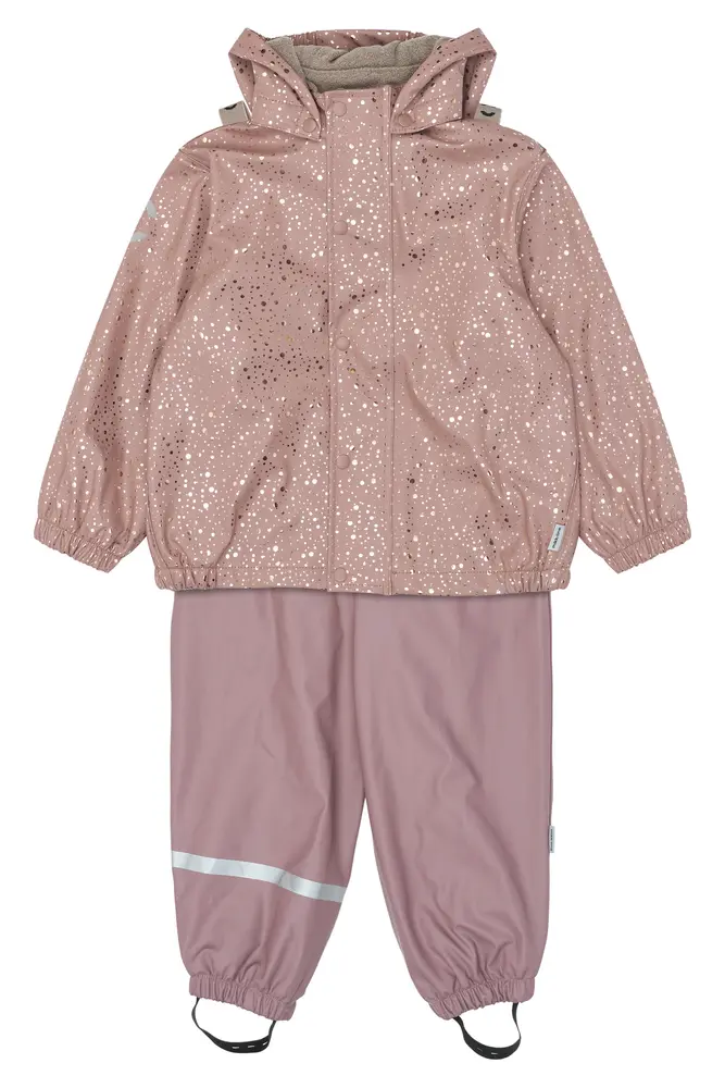 Mikk-line Regnsæt    Fleece Foil Dot  98