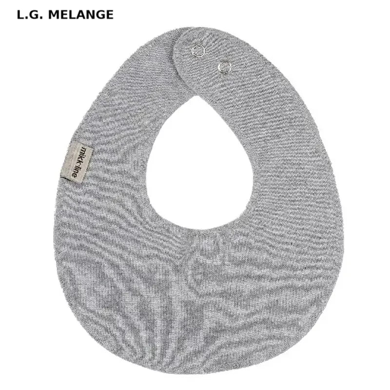 Mikk-line Rund Hagesmæk   For 60 - Light Grey Melange