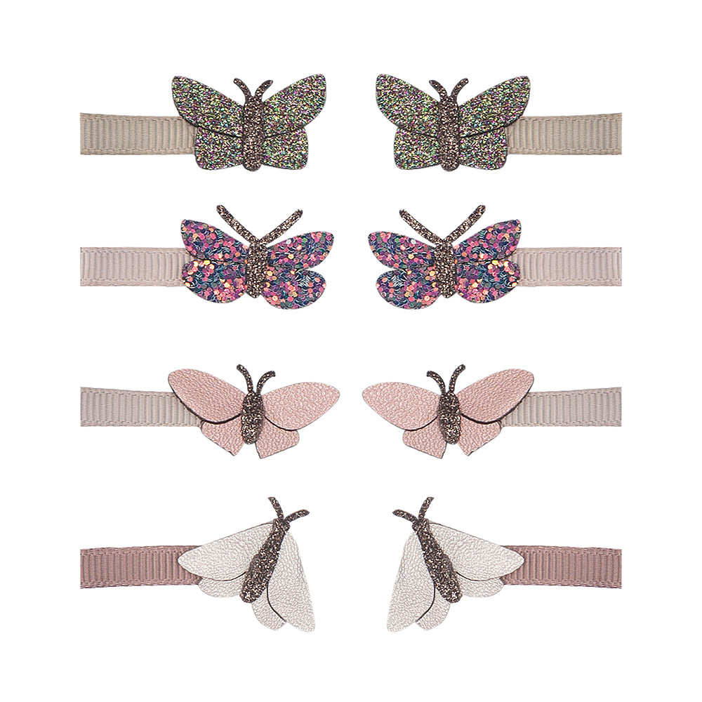 Mimi   Lula   Hårclips Mini Rainforest Butterfly Dinos   Butterflies