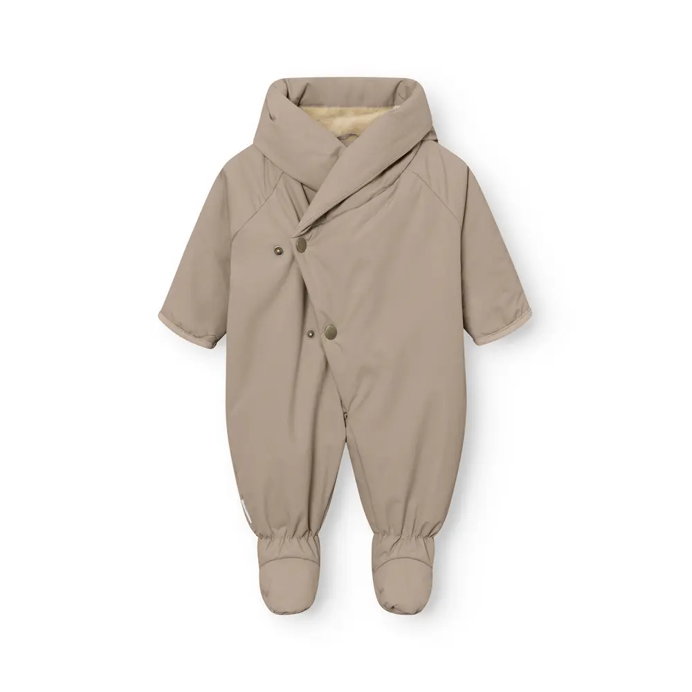 Mini   Ture Matfianna Fleeceforet Vinterkøredragt Grey Brown   Mdr 56