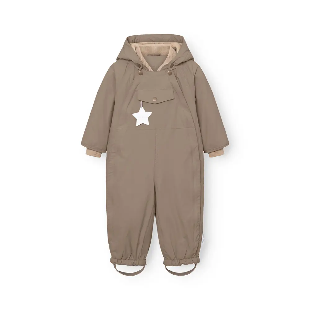 Mini   Ture Matwisti Fleeceforet Flyverdragt Grey Brown   år 92