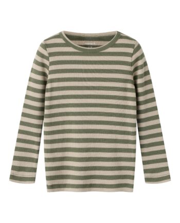 Name It Banio Ls Shirt Noos Dusty Olive 80 Cm
