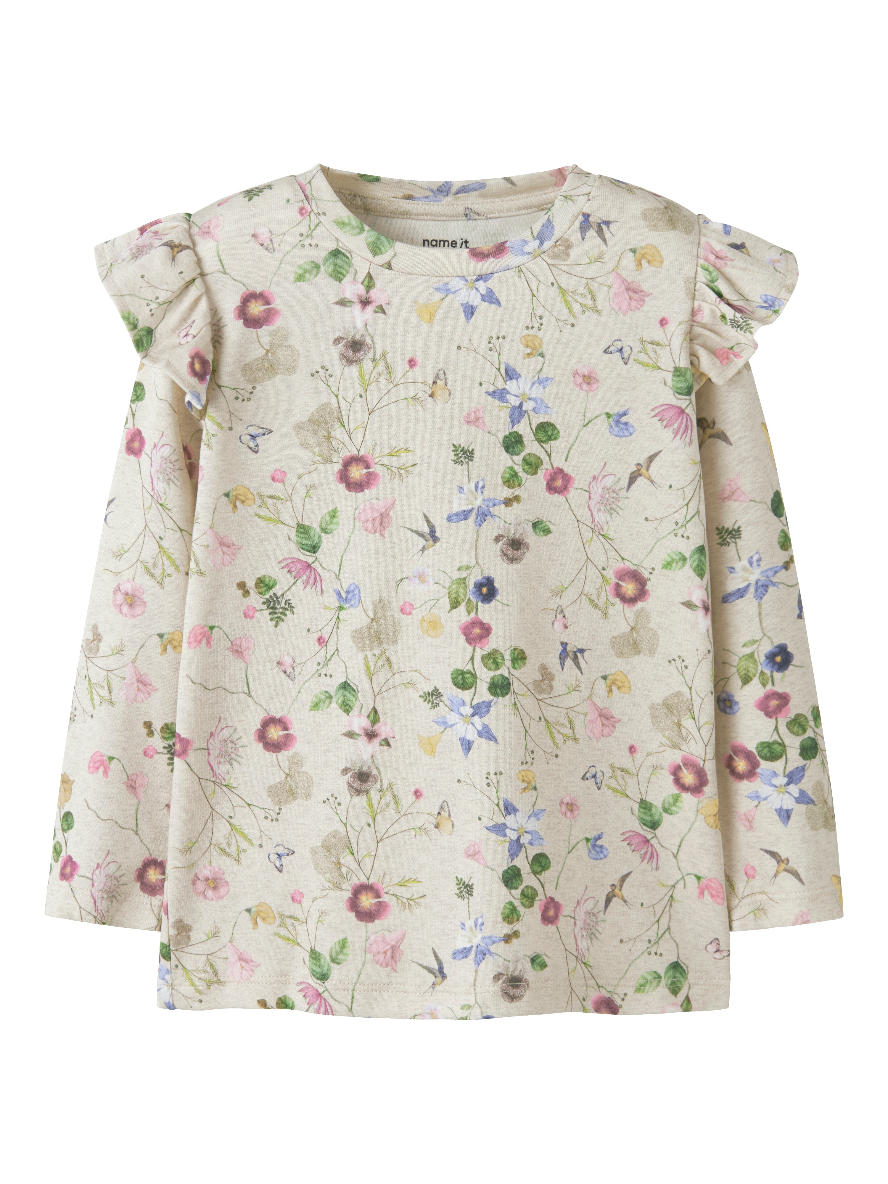 Name It Falca Ls Top Peyote Melange 92 Cm