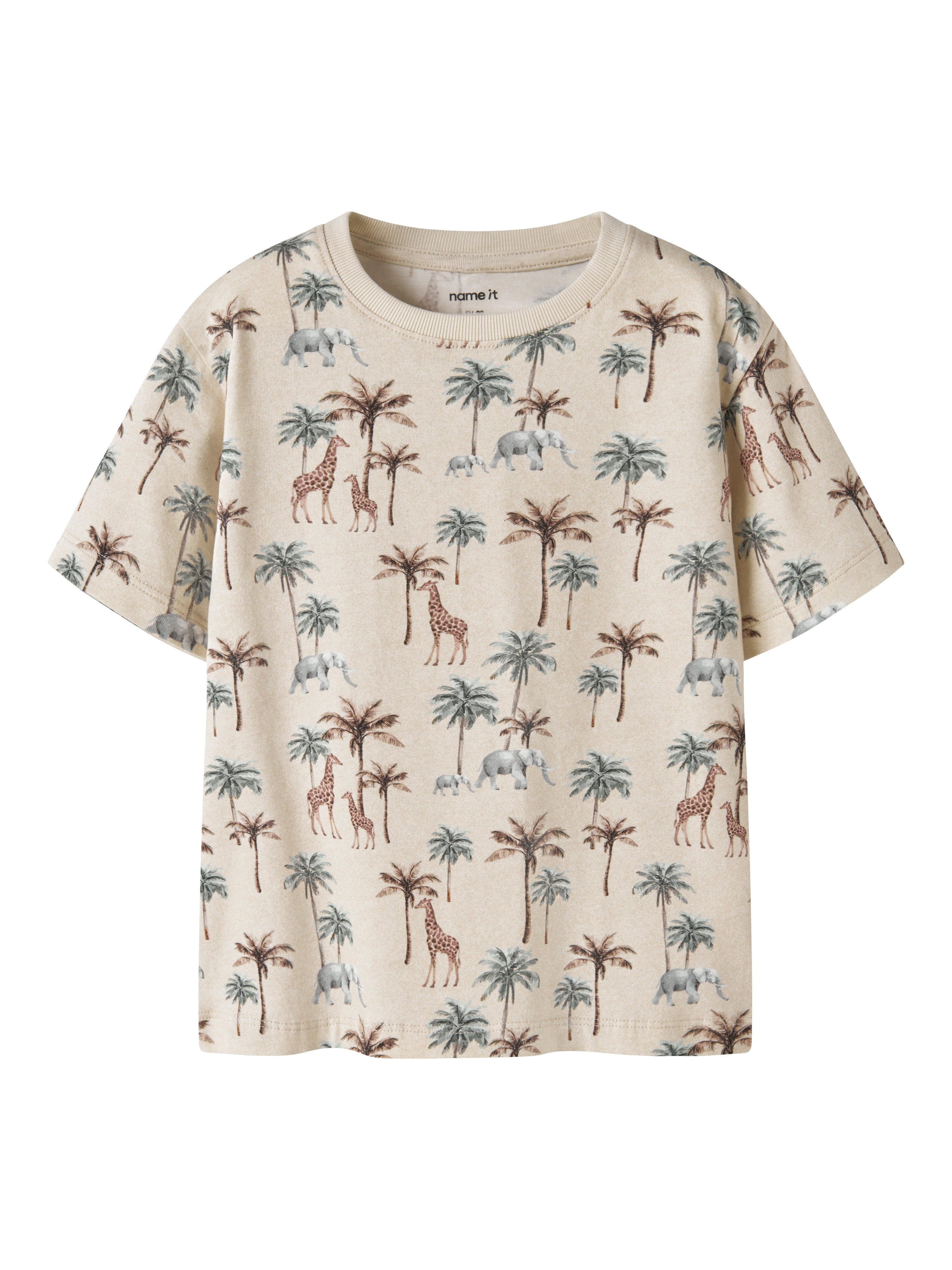 Name It Henry Ss Top Peyote Melange 92 Cm
