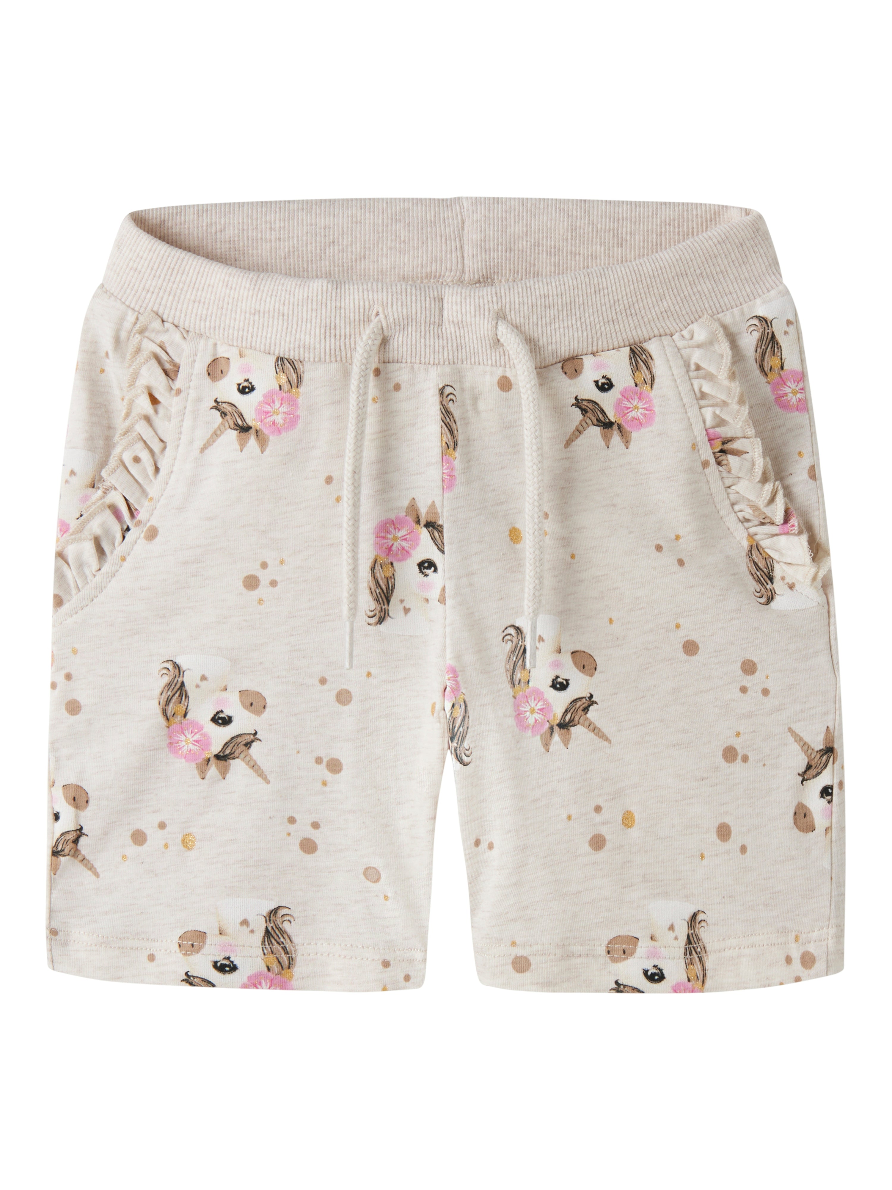 Name It Jalisa Shorts Peyote Melange 92 Cm