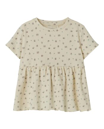 Name It Jannis Ss Top Bleached Sand 92 Cm