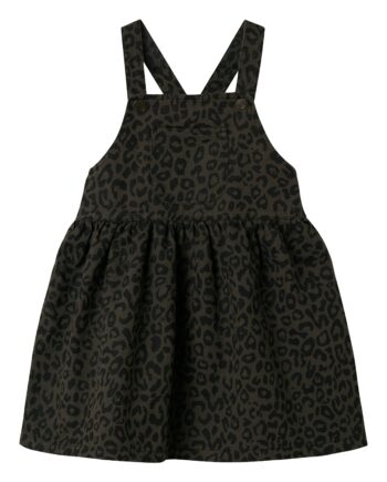 Name It Lela Leo Twill Dress Mockingbird 92 Cm