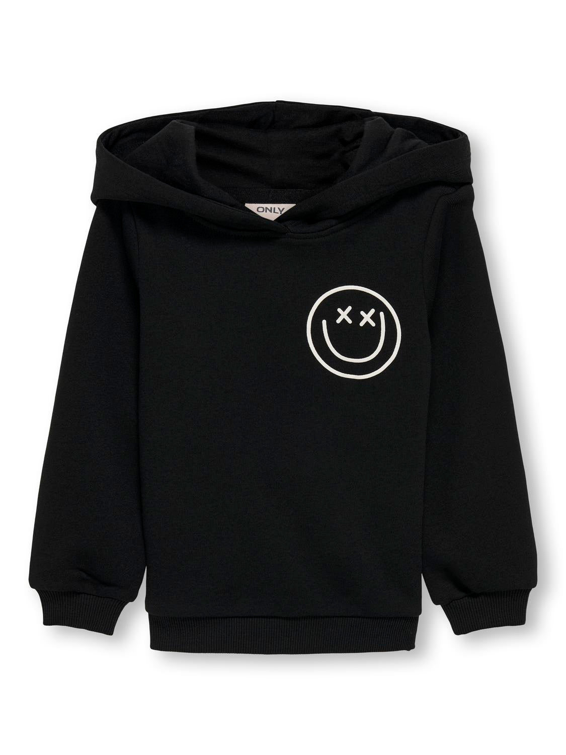 Only Mini Carolina Life Hoody Black 92 Cm