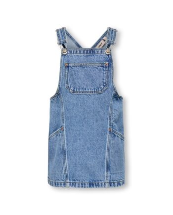 Only Mini Cille Short Spencer Dress Medium Blue Denim 92 Cm