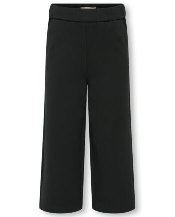 Only Mini Poptrash Life Wide Pants Black 92 Cm
