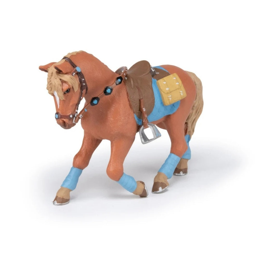 Papo Pony Brun Med Udstyr