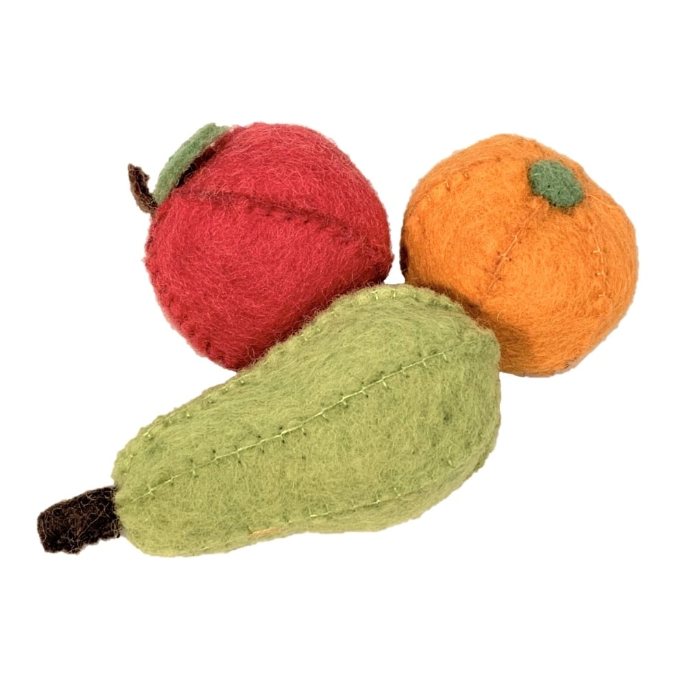 Papoose Toys Legemad Frugt Filt