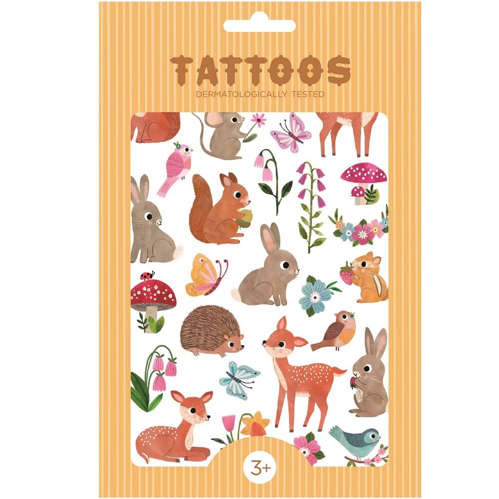 Petit Monkey Tatoveringer Woodland Friends