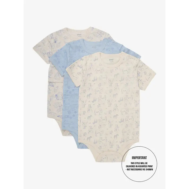 Pippi Body       Stk  Assorteret Dreng 68