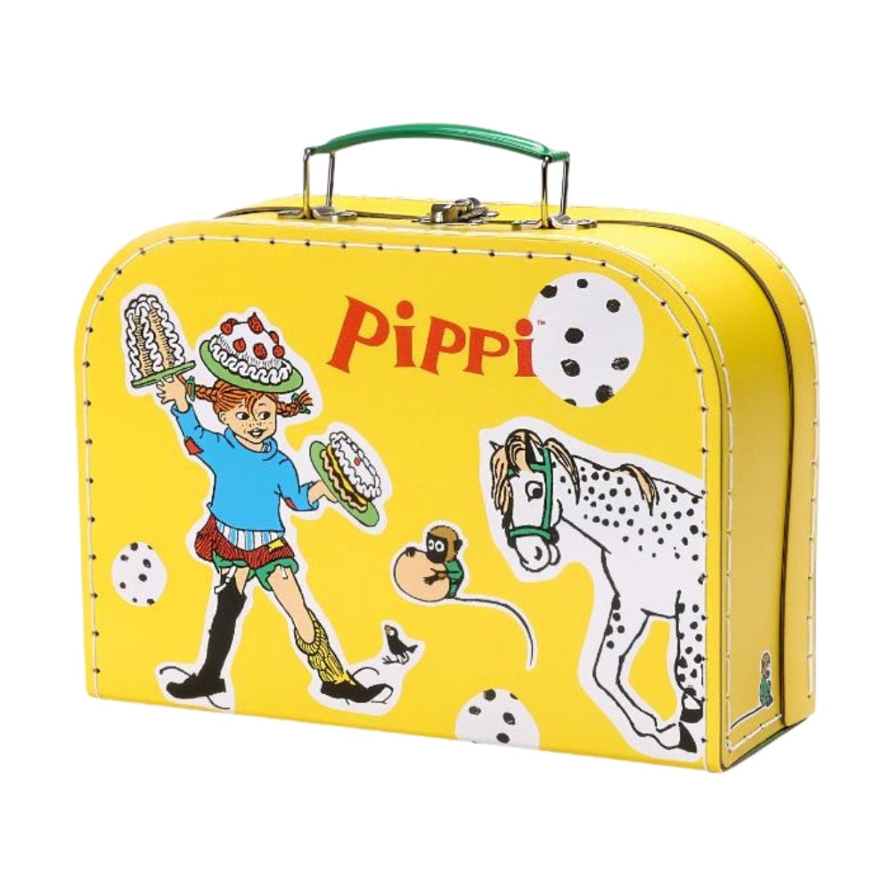 Pippi Langstrømpe Kuffert Gul