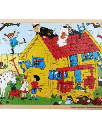 Pippi Langstrømpe Puslespil Villa Villekulla