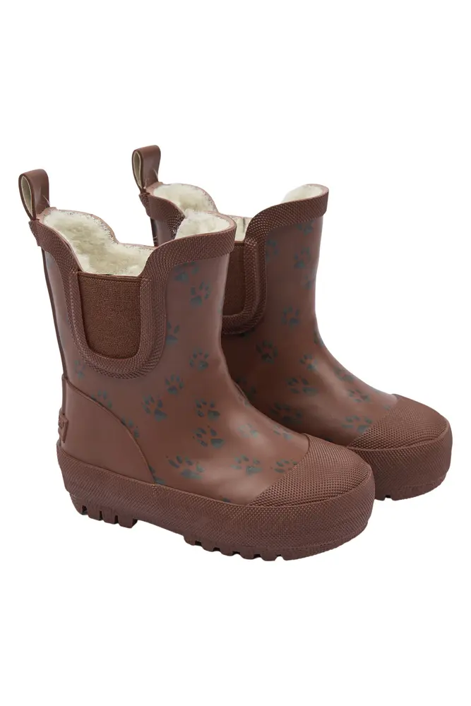 Pompom Brook Termo Gummistøvle Tortoise Shell Paw  21