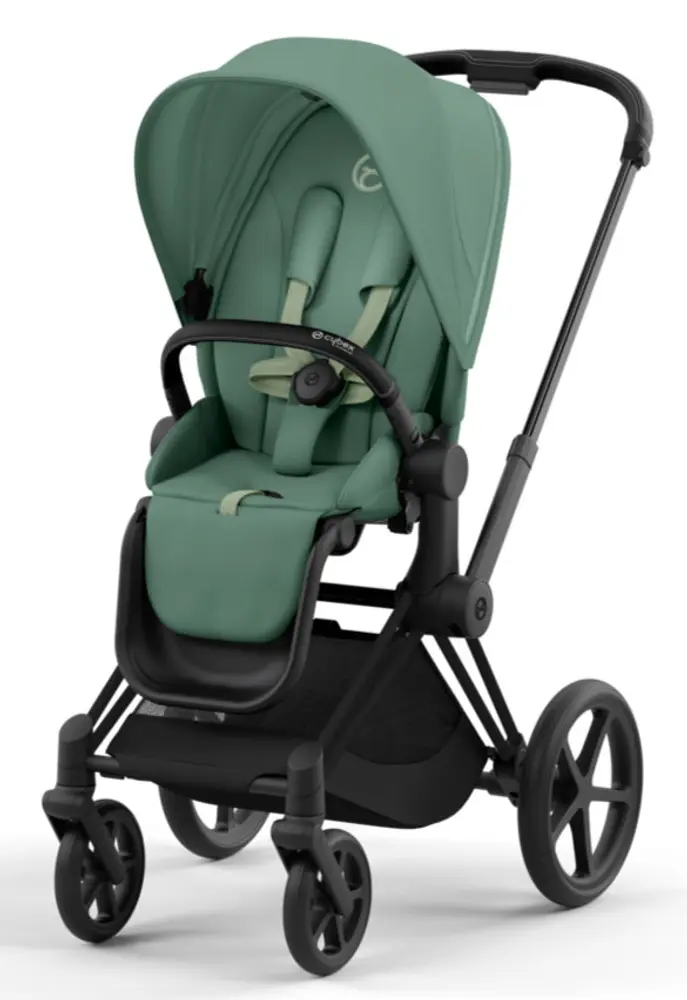 Priam Klapvogn Leaf Green Mattblack