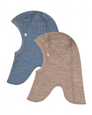 Rib Elefanthue   100  Merino Uld  Tynd Kvalitet  Oeko-texâ   -pak 50 56 Beige Melange