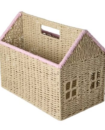 Rice Bogholder Rattan Rosa