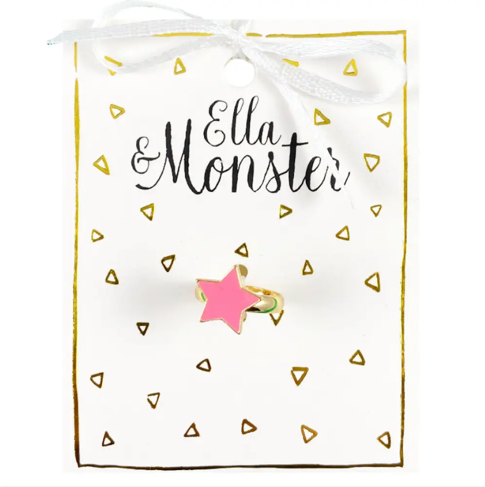Ring Pink Star