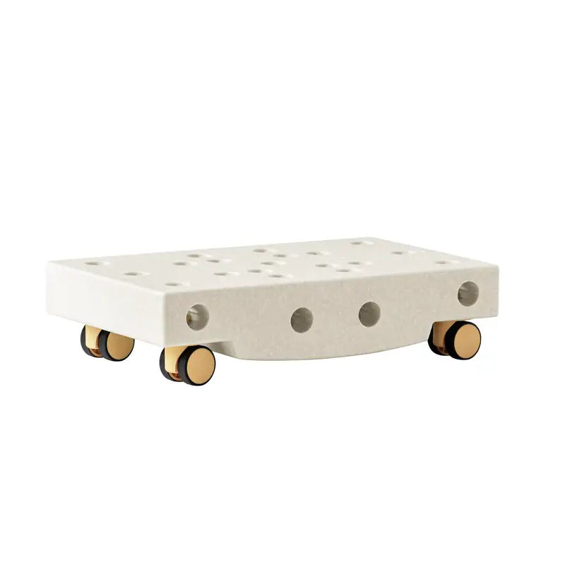 Scooter Board Sand Grey   Honey Yellow