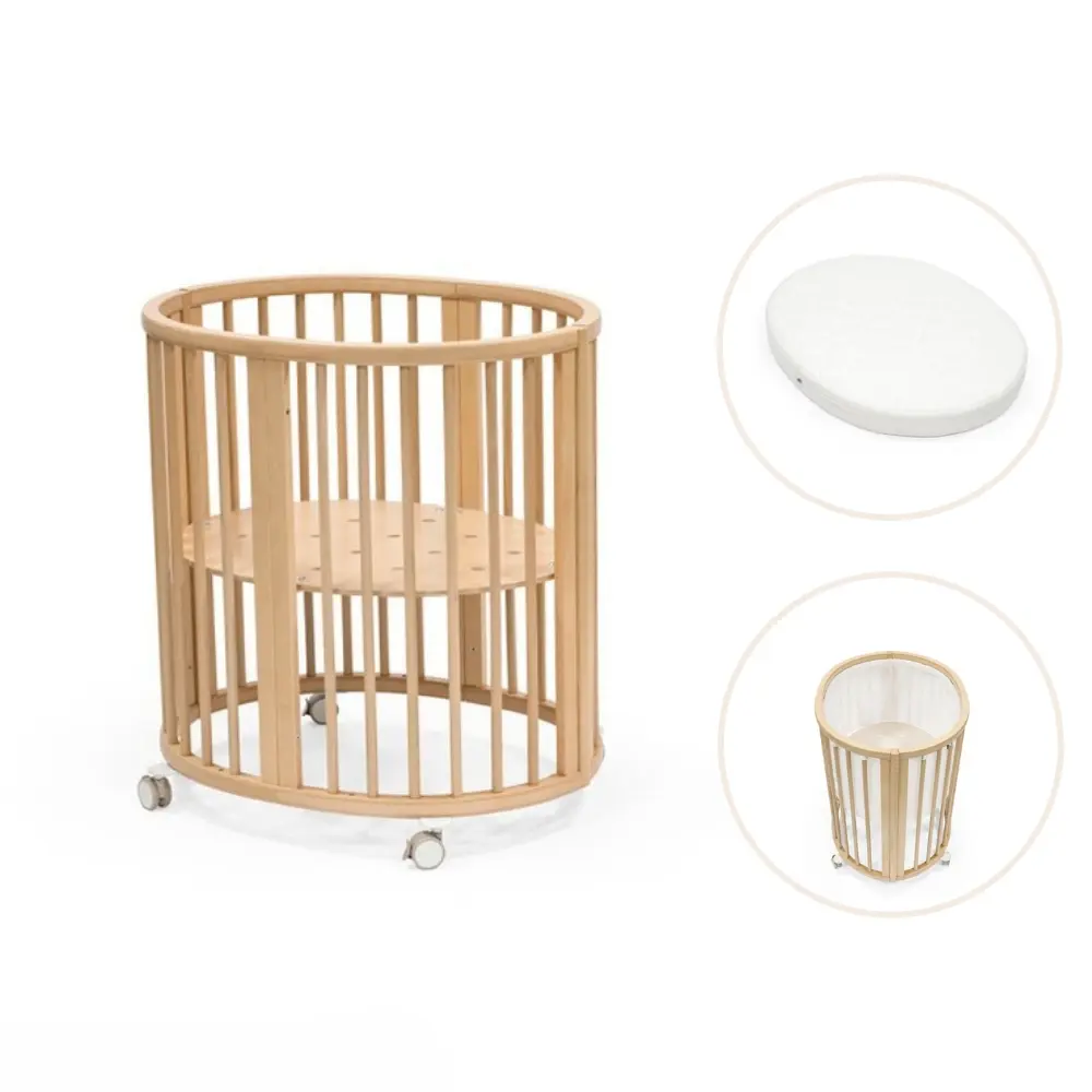 Sleepi Mini Inkl  Madras  Lagen Og Sengerand Natur