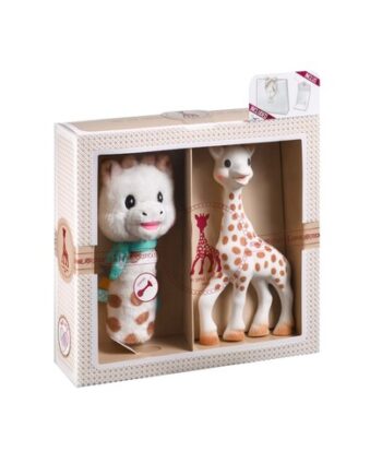 Sophie La Girafe  Gaveæske Med Bidedyr Og Rangle