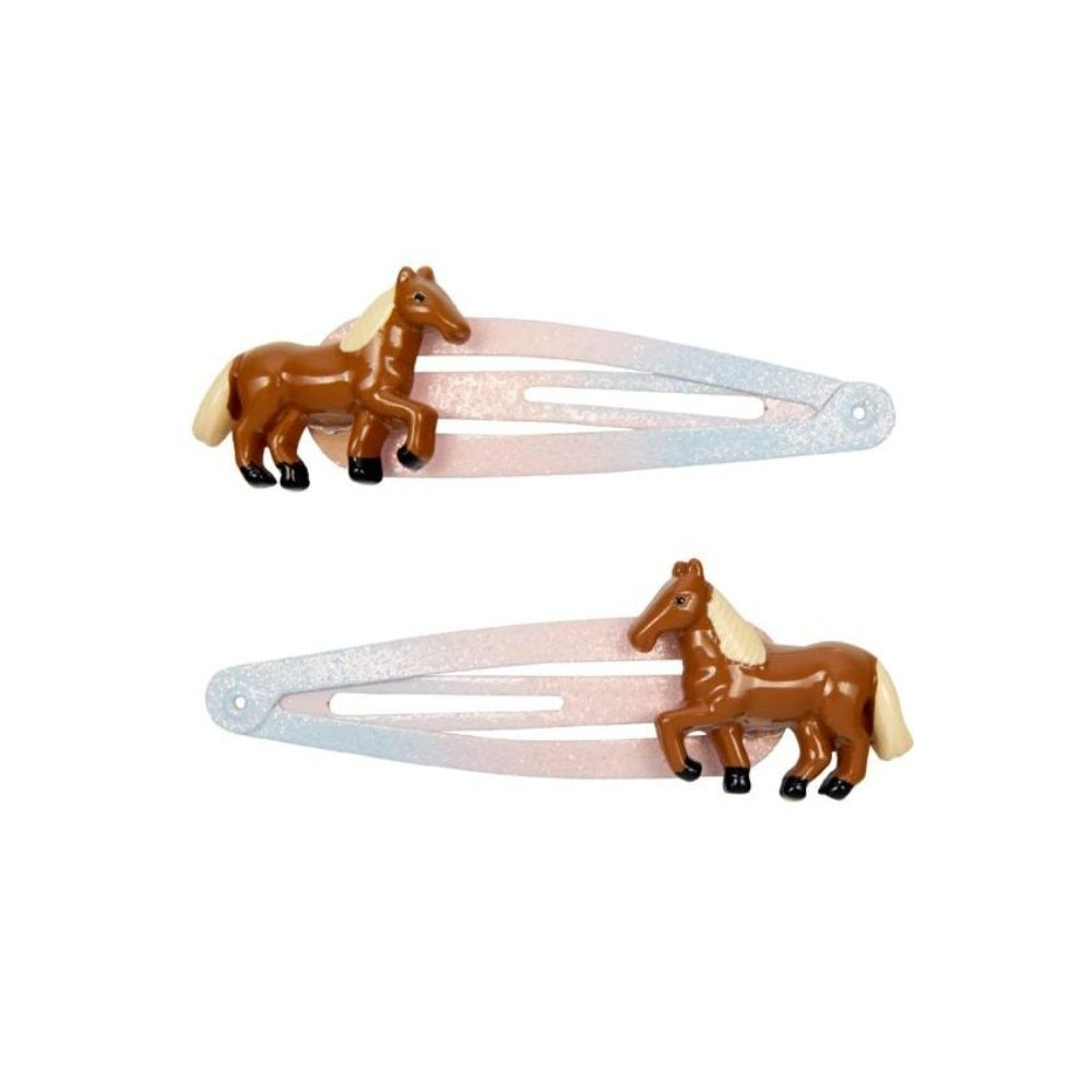 Spiegelburg Hårspænder Hest Brun