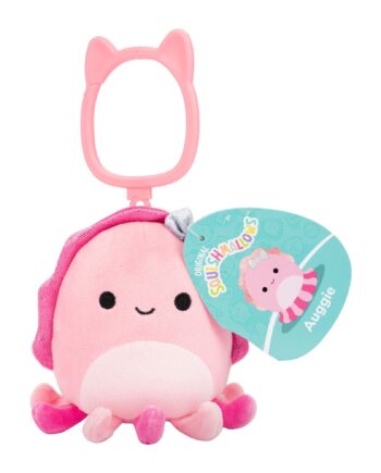Squishmallows Bamse   Cm Auggie Cuttlefish Clip On
