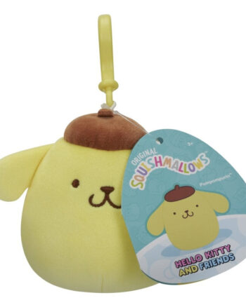 Squishmallows Clip On Hello Kitty And Friends Pompompurin